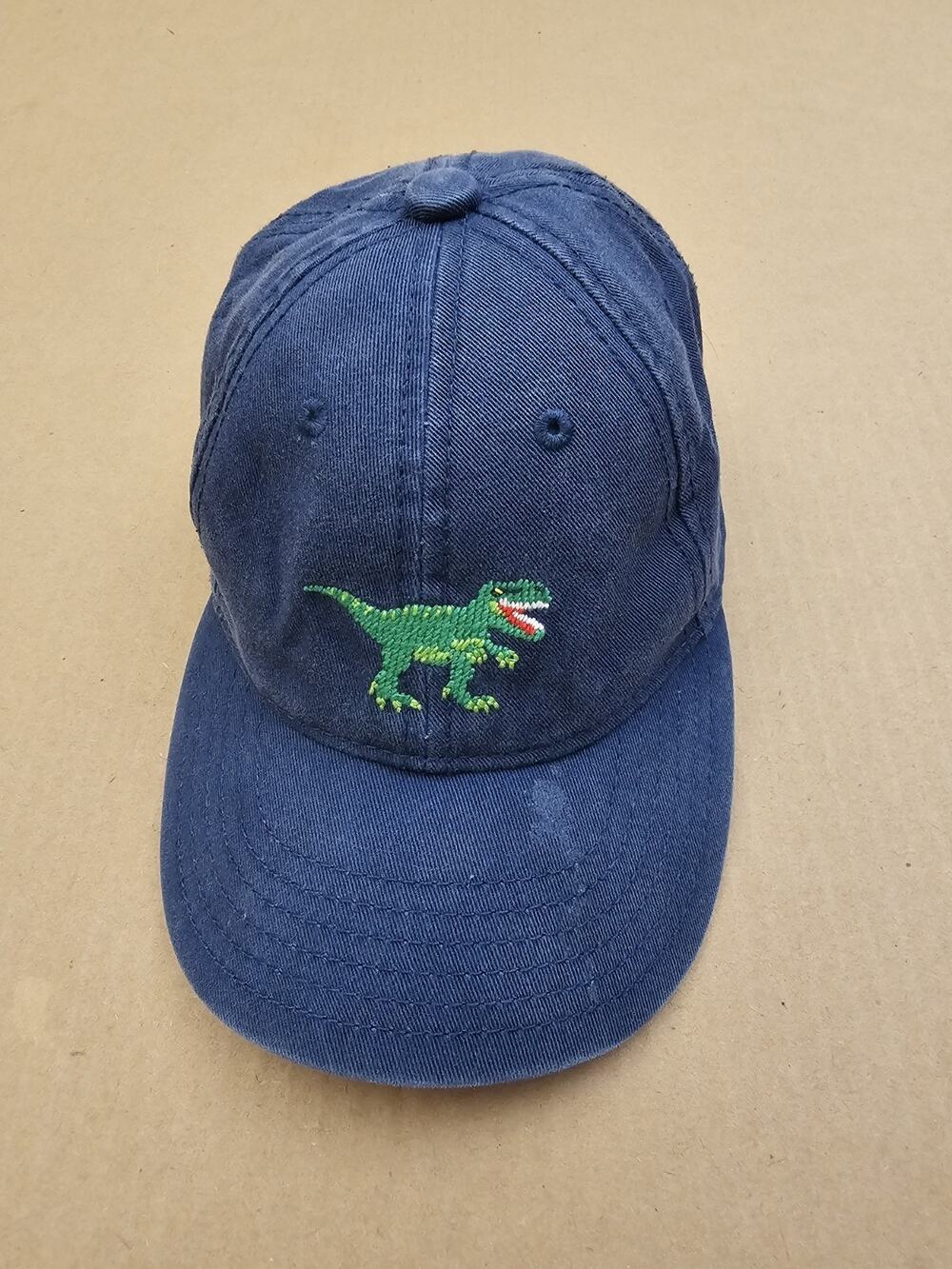 Harding Lane Kids Needlepoint Hat Golf Cart Strapback Cap Dad Hat